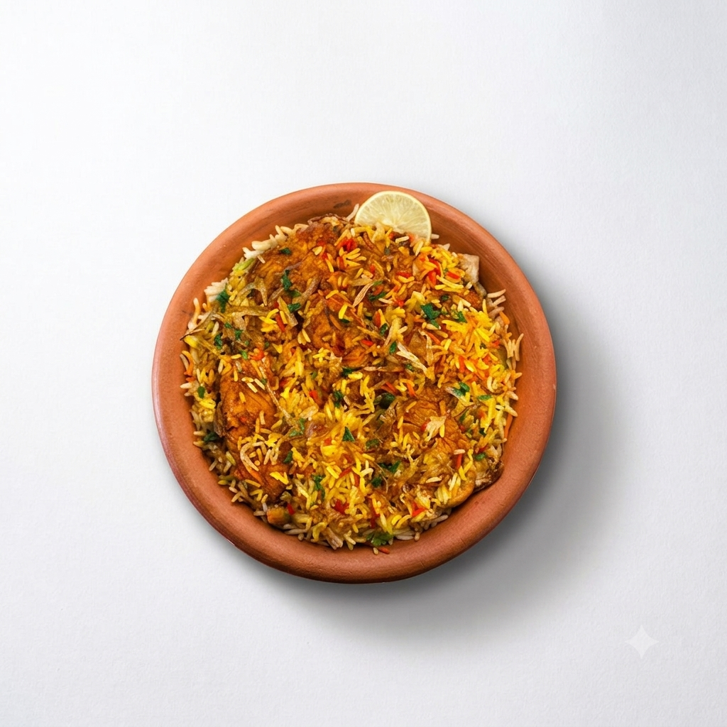 Fish Biriyani Pot